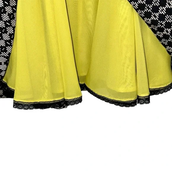 Anthropologie Maeve Jacquard Circle Skirt Dress - Picture 5 of 8